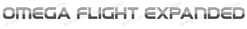 Omega Flight Expanded Regular字体转换